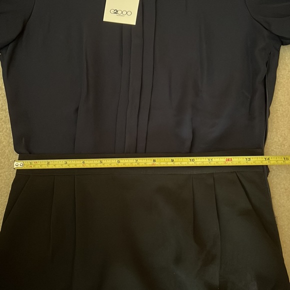 One Piece Mock 2 Piece Dress - Picture 6 of 7